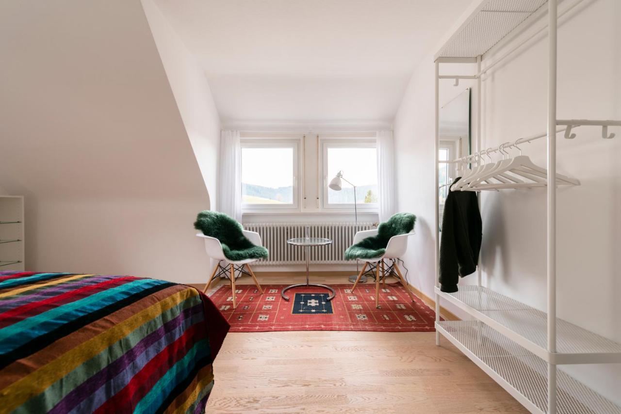 Haus Irene Gemuetlich Moderner Schwarzwald Lägenhet Baiersbronn Exteriör bild